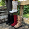 Round Toe Block Heel Boots test