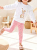 Children's Adorable Bunny Graphic Sweatshirt and Leggings Set test