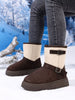 Round Toe Platform Boots test