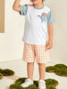 Children's Dinosaur Short Sleeve Tee and Shorts Set test