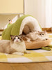 Cozy Caterpillar Shape Pet Nest with Plush Interior test