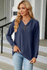 V-Neck Long Sleeve T-Shirt test