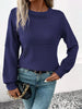 Round Neck Long Sleeve Sweater test