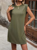Perfee Round Neck Sleeveless Mini Dress test