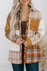 Plaid Button Up Long Sleeve Shacket test