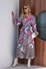 Leopard Ruffle Trim V-Neck Printed Dress test
