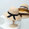 Straw Sun Hat with Ribbon test