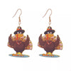 Thanksgiving Turkey Dangle Earrings test