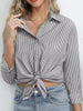 Casual Striped Button-Down Shirt test
