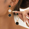 18K Gold-Plated Clover Drop Earrings test