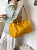Crocodile Embossed Studded Travel Bag test