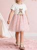 Children's Bunny Applique Tulle Dress test