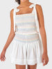 Smocked Tie Shoulder Cami and Shorts Set test