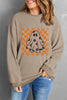 Ghost Round Neck Long Sleeve Sweatshirt test
