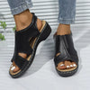 Peep Toe Wedge Sandals test