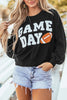GAME DAY Round Neck Long Sleeve Sweatshirt test