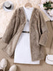 Children's Textured Sweater Dress and Open Front Cardigan Set test