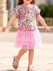 Children's Floral Top and Tulle Skirt Set test