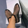 Round Toe Hollow Out Slip-Ons test