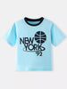 Children's New York Basketball Graphic Casual T-Shirt test