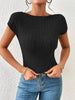 Backless Short Sleeve T-Shirt test