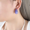 Resin Teardrop Earrings test