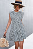 Leopard Round Neck Mini Dress test