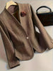 Flower One Button Long Sleeve Blazer test