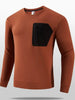 Men's Plus Size Casual Long Sleeve T-Shirt test