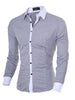 Men's Slim Fit Long Sleeve Shirt test