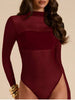 Mock Neck Long Sleeve Bodysuit test