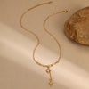 18K Gold-Plated Cross Necklace test