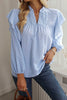 Swiss Dot Ruffled Long Sleeve Blouse test