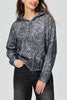 Pocketed Leopard Zip Up Hooded Jacket test