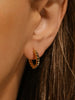 18K Gold-Plated Stainless Steel Huggie Earrings test