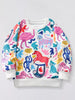 Children's Animal Print Crew Neck Sweatshirt test
