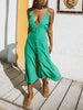 Buttoned Plunge Midi Cami Dress test
