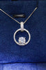 1 Carat Moissanite 925 Sterling Silver Necklace test