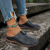 Round Toe Cutout Slip-Ons