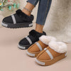 Rhinestone Embellished Faux Fur Lined Platform Boots test