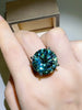20 Carat Moissanite 925 Sterling Silver Ring test
