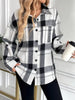 Oversized Plaid Button Up Shirt test