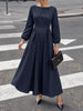Striped Balloon Sleeve Maxi Dress test