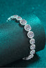 925 Sterling Silver 10.4 Carat Moissanite Bracelet test