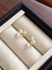Pearl Cluster Earrings test