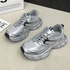 Lace Up Platform Athletic Shoes