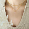 Titanium Steel Double-Layered Necklace test