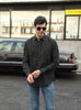 Men's Plus Size Striped Button-Down Long Sleeve Casual Shirt test
