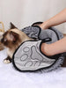 Paw Print Pet Towel test