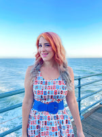 Sunny Days Fit & Flare Dress - Large only